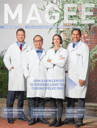 Cover of Magee Magazine Winter 2019