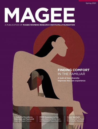 Cover of Magee Magazine Spring 2021