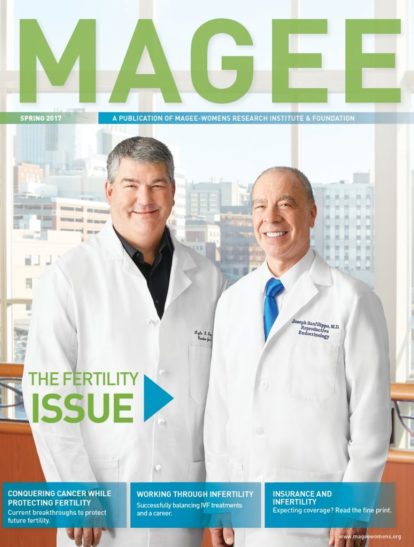 Cover of Magee Magazine Spring 2017