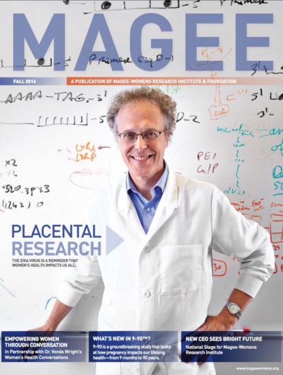 Cover of Magee Magazine Fall 2016