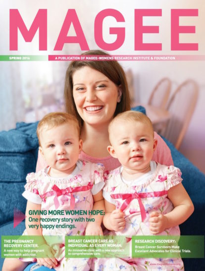 Cover of Magee Magazine Spring 2016