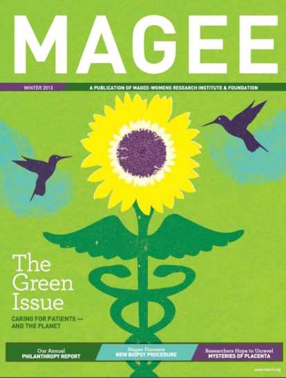 Cover of Magee Magazine Winter 2013