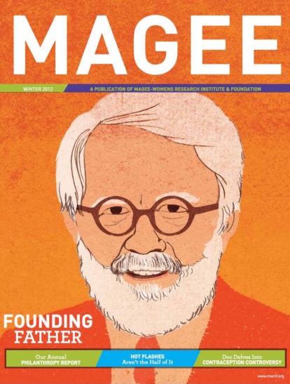 Cover of Magee Magazine Winter 2012