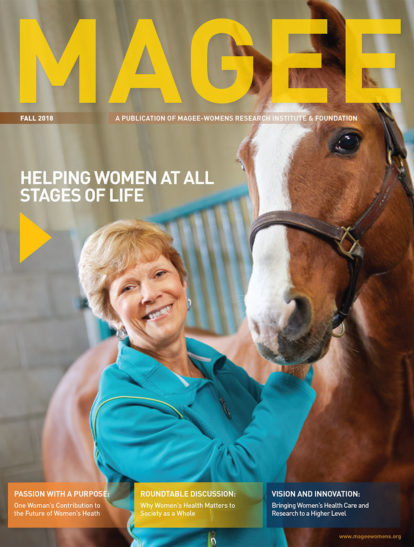 Cover of Magee Magazine Fall 2018